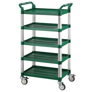 五層工作推車-標準型(綠),康得倫事業有限公司