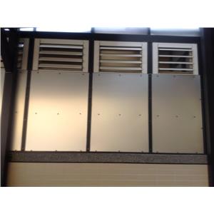 塑鋁板採光罩及鋁百葉