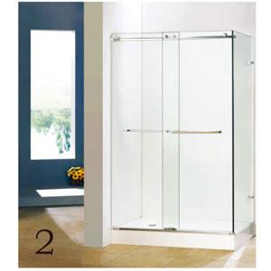 無框淋浴拉門