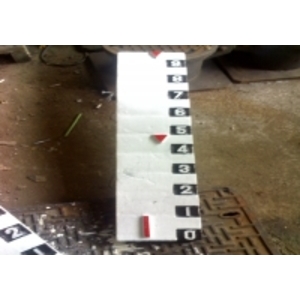 鑄鐵水尺.水位尺實品 , 羿源工業有限公司