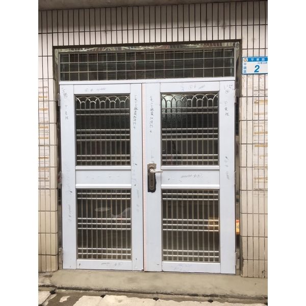 雙開不銹鋼門