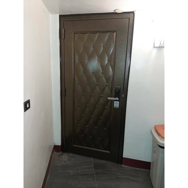 玄關門範例1-勝欣鋼鋁門窗行