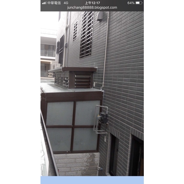 採光罩案例1-勝欣鋼鋁門窗行