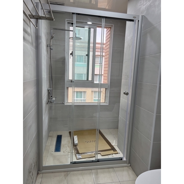 淋浴拉門樣式3-勝欣鋼鋁門窗行