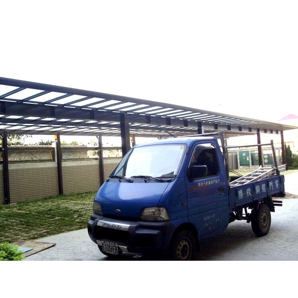 車庫採光罩-勝欣鋼鋁門窗行