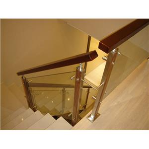 南洋木.方型.不銹鋼玻璃欄杆 , 木園企業有限公司