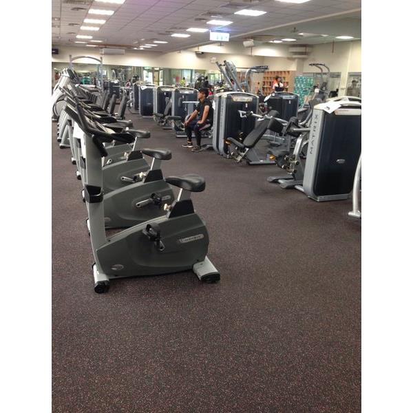 桃園平鎮青少年活動中心健身房採用亞瑟華－扭飛力專用地墊07