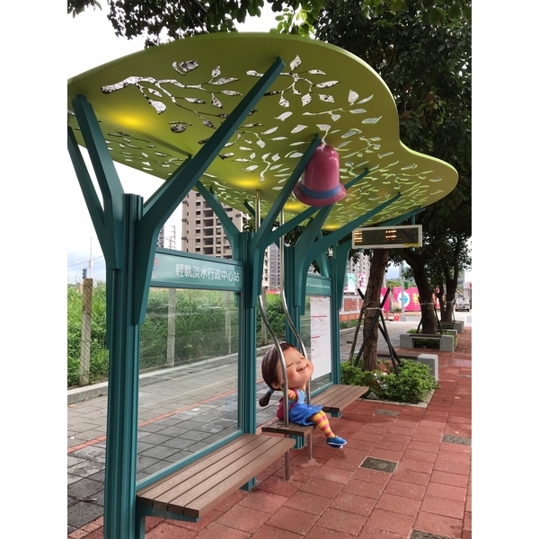 2018-輕軌淡水行政中心站