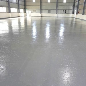 EP環氧灰底漆地板漆完工