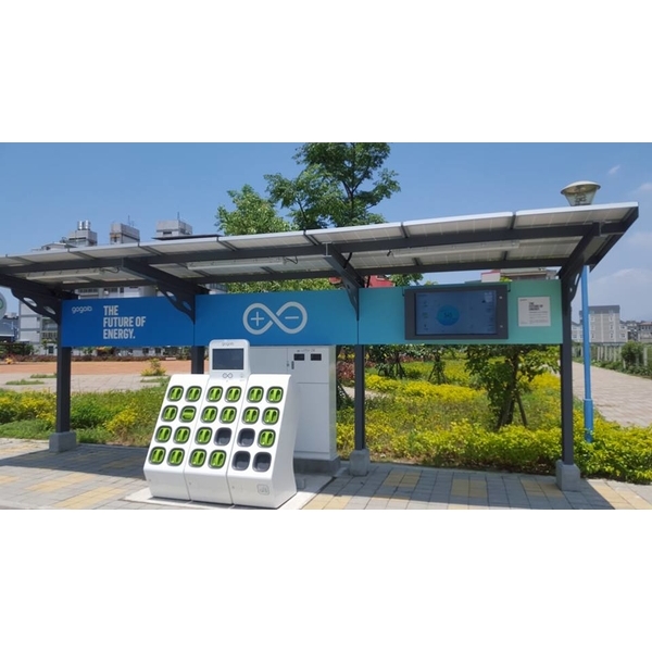 gogoro換電站環保概念油漆塗裝,瑞怡造漆有限公司