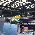 採光罩 白膜膠合玻璃 - 美佳玻璃有限公司