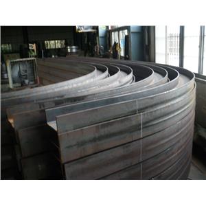 H型鋼捲圓加工 , 冠中鋼鐵股份有限公司