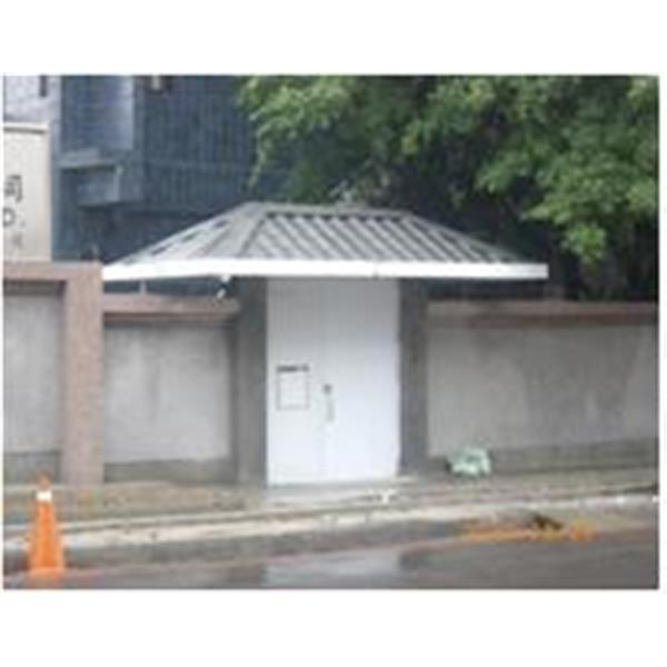 大門造型雨遮,仲尉金屬工程有限公司