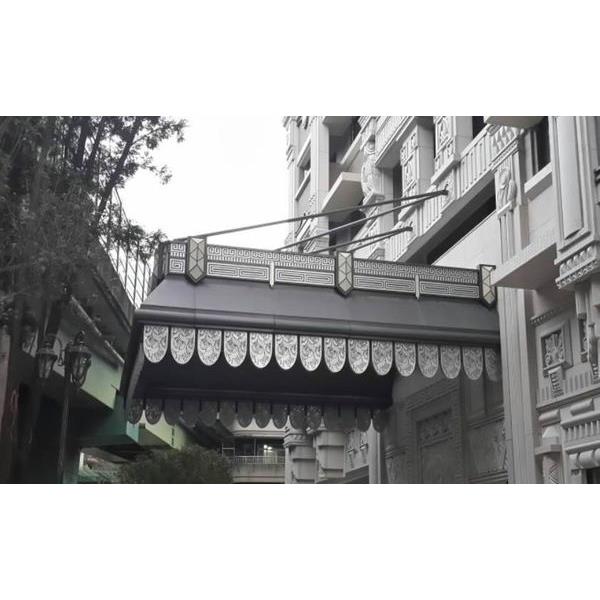 新店鋼構造型雨遮[1],仲尉金屬工程有限公司