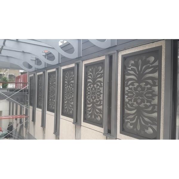 造型鋼板牆雕[1],仲尉金屬工程有限公司