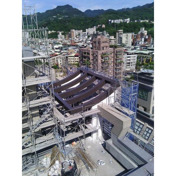 木柵屋頂鋼構造型2,仲尉金屬工程有限公司