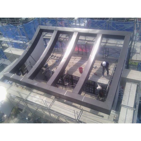 木柵屋頂鋼構造型1,仲尉金屬工程有限公司