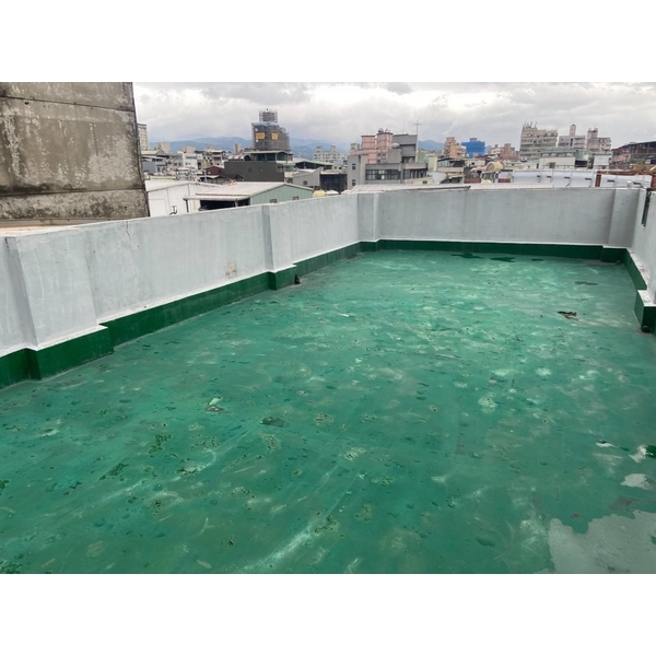 屋頂pu防水膜刨除整理-文得工程行