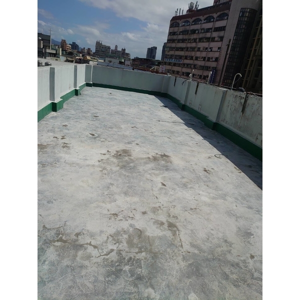 屋頂pu防水膜刨除整理-文得工程行