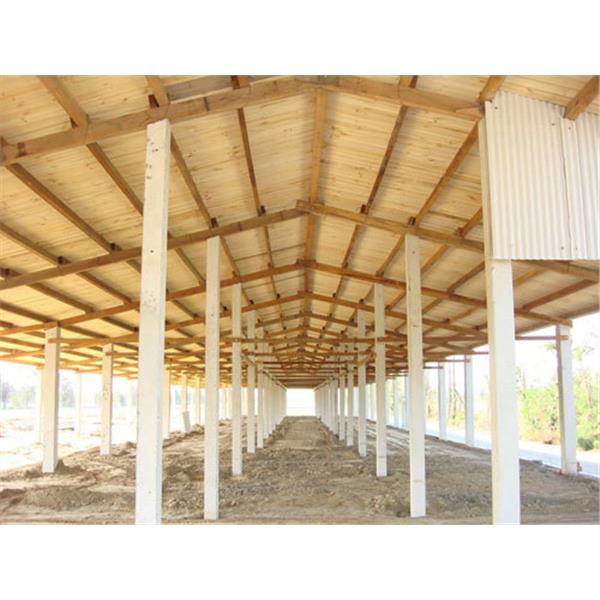 畜牧寮舍施工照,溫發水泥製品加工廠