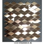 玫瑰金密菱型 亮+霧 , 吉鈾實業股份有限公司