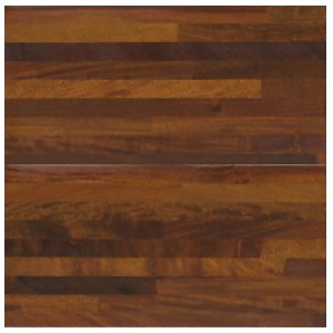 巴拉圭紫檀拼接海島5寸5分複合地板(厚單片3m／m) , 山衍實業有限公司