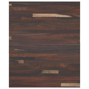 紫黑檀拼接海島複合地板(厚單片3m／m),山衍實業有限公司