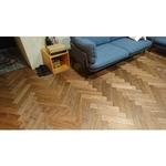 北美胡桃 浮雕面 人字拼