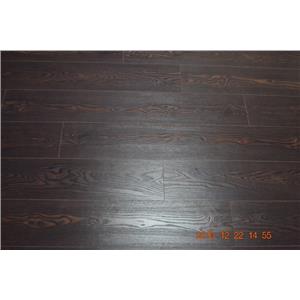 炭化超耐磨地板6.4寸4分-蕭瑟棕
