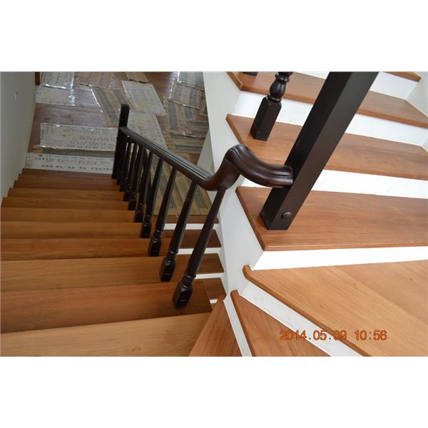 新原古緬甸柚木樓梯踏板，雞翅木扶手,山衍實業有限公司