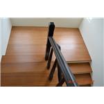 新原古緬甸柚木樓梯踏板，雞翅木扶手 - 山衍實業有限公司