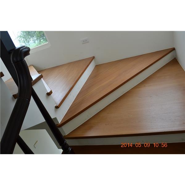 新原古緬甸柚木樓梯踏板，雞翅木扶手,山衍實業有限公司