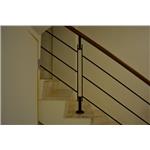 黑鐵，非洲柚木，日式風格扶手 - 山衍實業有限公司