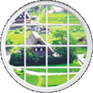 圓型防盜固定窗,臺灣之窗企業股份有限公司