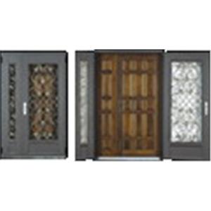 鍛造不鏽鋼烤漆子母門 , 臺灣之窗企業股份有限公司