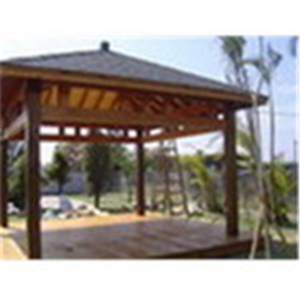 木製涼亭,松霖木屋工程行