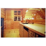 小木屋內部裝潢 - 松霖木屋工程行