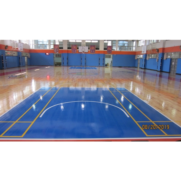 活動中心球場地坪整修工程