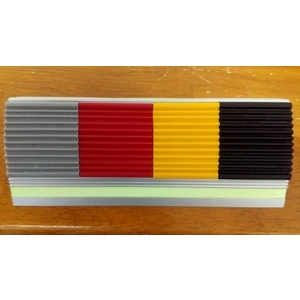 新式-彩色膠條鋁合金止滑條 , 同育展業有限公司