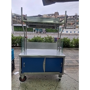 台北三面招牌平面攤車推薦｜不鏽鋼商用移動餐車與客製化攤車設備,百順企業行