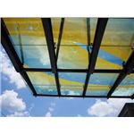 藝術玻璃採光罩 - 金宇企業有限公司