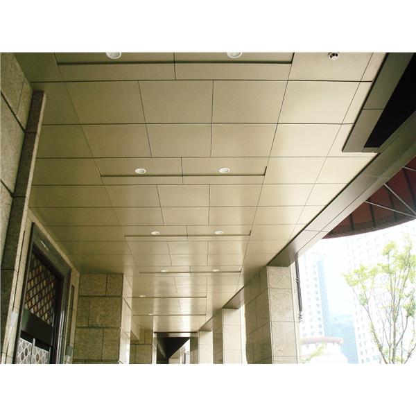 住宅入口門廳  溝縫式暗架鋁板天花