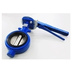 4英吋 Delval 手動鑄鐵對夾式蝶閥 , 昶佳興業股份有限公司