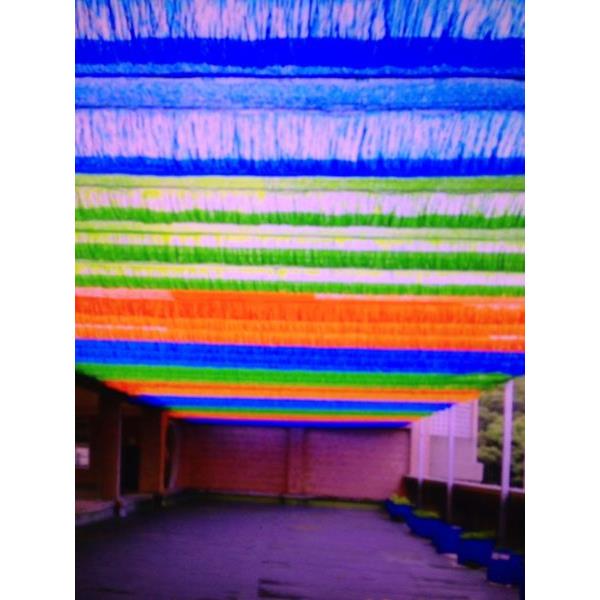 彩色遮陽網工程-開旭專業圍網有限公司