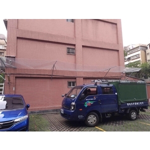 逸仙社區-防磁磚墜落網