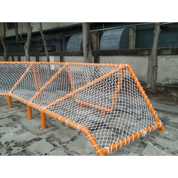 新竹香山大庄國小-遊戲攀爬網-開旭專業圍網有限公司