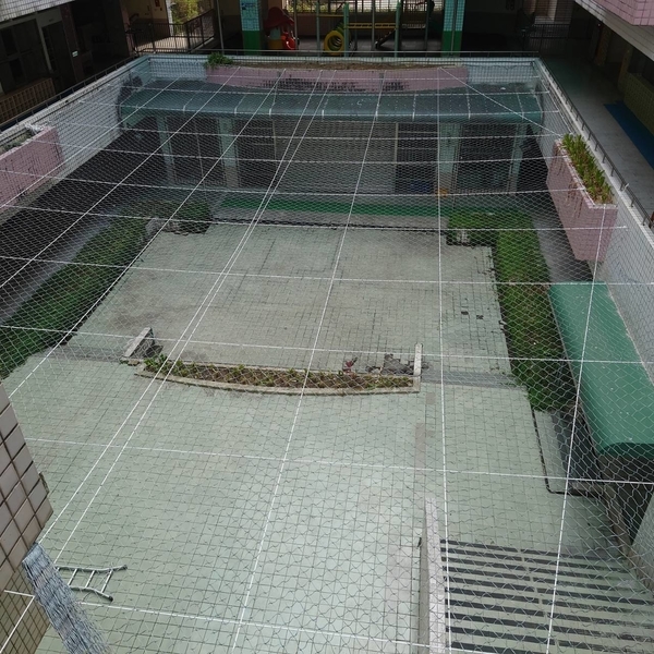 青山國中小學-防墜落網-開旭專業圍網有限公司