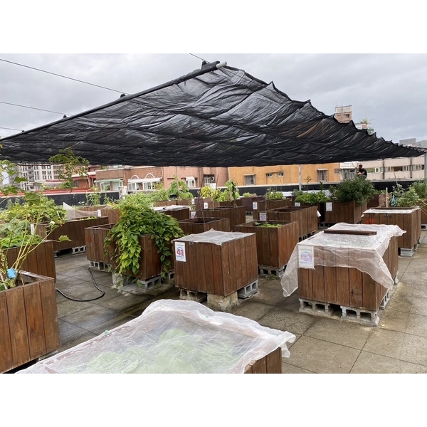 士林區公所-遮陽網-開旭專業圍網有限公司