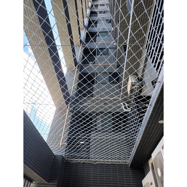 談香山社區-天井防護網-開旭專業圍網有限公司