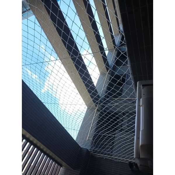 談香山社區-天井防護網-開旭專業圍網有限公司